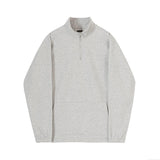 Taooba-4189 TURTLENECK HALF ZIP-UP SWEATER