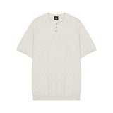 Taooba-1735 HALF BUTTON SHORT SLEEVE