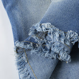 Taooba Kelsie Bow Detail Denim Top