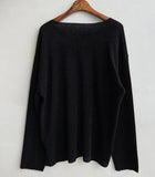 Taooba-10000 KNIT PULLOVER LONG SLEEVE