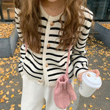 Taooba Zaria Striped Cardigan