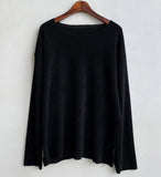 Taooba-10000 KNIT PULLOVER LONG SLEEVE