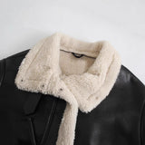 fall outfit men Winter New Women's Clothing Style Street Fashion Fleece Fur Jacket Coat