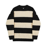 Taooba-3326 KNITTED STRIPE SWEATER