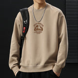 winter outfits men 2024 New Men's   Fashion round Neck Sweater