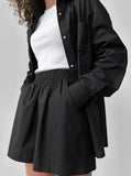 Taooba- Comfortable Versatile Solid Color Long-Sleeved Two-Piece Casual Suit