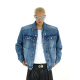 Taooba- 10191 BLUE HEAVY DENIM JK