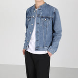 Taooba- 2532 CHINESE COLLAR DENIM JK