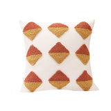 Taooba-Ochre Tufted Cushion Cover