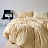 Taooba Pastel Color Bedding Set - White