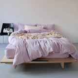 Taooba Pastel Color Bedding Set - White