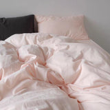 Taooba Pastel Color Bedding Set - White