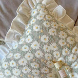 Taooba Pastel Daisy Bedding Set - Sage Green