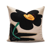 Taooba-Poppy Flowers Cushion Covers