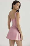 Taooba Rose Blush Mini Dress