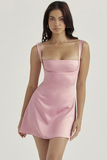 Taooba Rose Blush Mini Dress