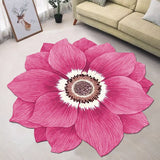 Decoration Living Room Carpet Special-shaped Flower Bedroom Bedside Large Area Plush Mat Coffee Tables Fluffy Rug ковер Tapis 러그