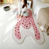 Living Room Carpet Cartoon Fluffy Plush Special-shaped Irregular Long Strip Girl's Room Bedside Rug 카펫 Tapete Ковры Tapis