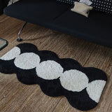 Taooba-Rectangular Tufted Rug Soft Fluffy Tufting Bedside Blanket Carpet Rugs Bedroom Decoration Household Absorbent non-slip Mat