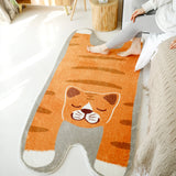 Living Room Carpet Cartoon Fluffy Plush Special-shaped Irregular Long Strip Girl's Room Bedside Rug 카펫 Tapete Ковры Tapis