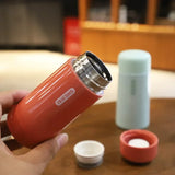 1pc 150ml Mini Water Bottle Stainless Steel Thermos Cup Portable Leak-proof Water Cup Drinkware Travel Mug Thermal Bottle