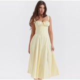 Taooba Helen High Split Dress