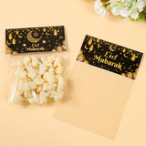 Ramadan Decoration 2024 Treat Bag Topper EID Mubarak Decor Cookie Candy Bag Ramadan Kareem Islamic Muslim Party Eid Al-Fitr Gift