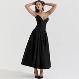 Taooba Dark Desire Corset Midi Dress