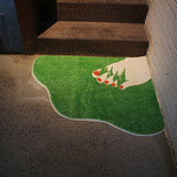 Living Room Carpet Funny Grass Children Bedroom Plush Rug Home Decoration Large Area IG Cute Fluffy Corridor Door Mat ковер 러그