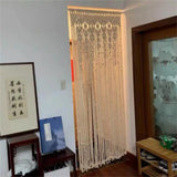 Taooba-Large Macrame Curtain Tapestry  Window Door Hanging Curtain Tapestry Boho Decor  Bed Curtain  Tapestry  Wall Hanging Decroation