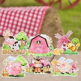 Party Decoration Theme Centerpieces Jungle Farm Animal Butterfly Table Decoations for Boys Girls Birthday Party Decorations