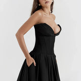 Taooba Dark Desire Corset Midi Dress