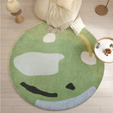 Living Room Sofa Carpet Round Thick Plush Fluffy Children's Room Balcony Rug Fashion Home Decoration Coffee Table Mat Customized