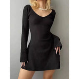 Taooba Penny Full Sleeves Mini Dress