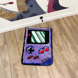 Taooba Christmas Gift Hand-held Game Device Tufted Rug GameRoom Funny Childhood Memories Flocking Carpet Floor Anti Slip Doormat Aesthetic