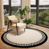 Taooba Circular Carpet Light Luxury Bedroom Living Room Carpets Dressing Table Cloakroom Chair Mat Washable Plush Mats