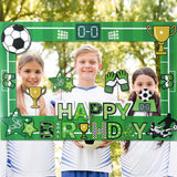 Football Theme Photo Props for Boys Birthday Party Soccer Themed Photo Booth  Frame Kids Birthday Sports Party Decorations