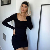 Taooba Truly Basic Mini Bodycon Dress