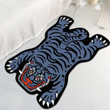 Tiger Rug Bedroom Home Carpet Cartoon Animal Living Room Decoration Area Rugs Kid Creativity Bedside Floor Mat Anti-slip Doormat