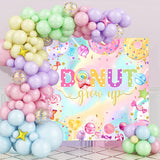 Macaron Donut Backdrop Sweet Donut Balloon Candy Donut Theme Birthday Party Decor 1st Birthday Party Supplies Baby Shower