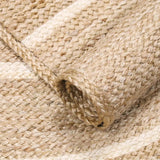 Door Mat Traditional Hand Knitting Natural Jute Home Decoration Bedroom Rug Minimalism Comfortable Wear Resistant Durable Carpet