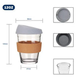 Taooba-Silica gel glass coffee cup cork set of insulation against the hot ideas with cup