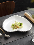 Taooba-Ceramic afternoon tea tableware tea Dim sum dessert pastry plate ritual breakfast plate