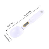 Taooba-LED Digital Measuring Spoon Electronic Cooking Food Weight Kitchen Scale 500g-0.1g Coffee Tea Sugar Spoon Scale Kitchen Tool