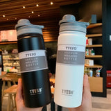 Taooba-530ML 750ML Tyeso Thermal Water Bottle Stainless Steel Portable Coffee Mug Vacuum Flask Insulated Sport Travel Thermos Kettle