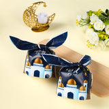 Eid Mubarak Candy Bags Cookie Gift  Bags Ramadan Kareem Rabbit Ear Gift Bags Islamic Muslim Party Baking Package Decoration 2024