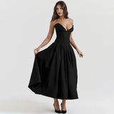 Taooba Dark Desire Corset Midi Dress