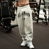 Taooba-2024 New Spring Men's Sweatpants Europe and The United States Long Sports Leisure Fitness Training Pants gym Man pants