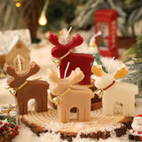 Moose Creative Christmas Decoration Candle