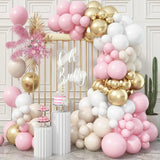 Dusty Green Blue Balloon Garland Arch Kit Girls Boys Bohemian Wedding Birthday Baby Shower Gold Latex Balloons Party Decoration